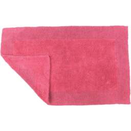 Allure Bath Fashions Elegance Hot Pink Reversible Bath Mat 53 x 85cm - Wilko - thumbnail 1