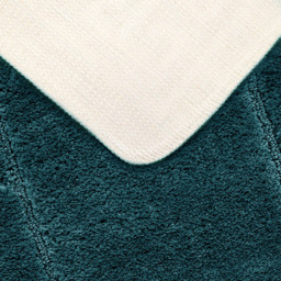 Velosso Mayfair Indigo Microfibre Bath Mat Set - Size: 50 x 80 x 1cm - Green - Wilko - thumbnail 5