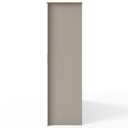 GFW Lancaster 3 Door 2 Drawer Grey Wardrobe - Size: 3 Door, 2 Drawer - Wilko - thumbnail 6