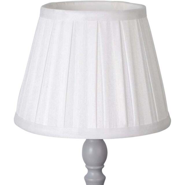 Lighting Collection Barnes White Pleated Tapered Lamp Shade 20cm - Size: 16 x 21 x 21cm - Wilko - image 1