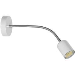Milagro Maxi White Wall Lamp 230V - Size: 10 x 40 x 40cm - Wilko