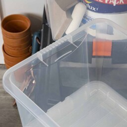 Wham 28L Crystal Storage Box with Lid 5 Pack - Size: 30L - Wilko - thumbnail 5