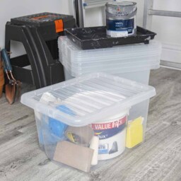 Wham 28L Crystal Storage Box with Lid 5 Pack - Size: 30L - Wilko - thumbnail 4