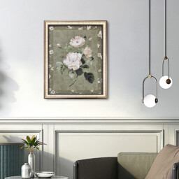 Antique Style Floral Framed Art - Wilko - thumbnail 4
