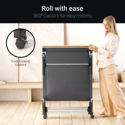 Jay-Be GP80 Single Grand Folding Bed with e-Pocket Tufted Mattress - Black - Wilko - thumbnail 5