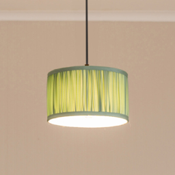 ValueLights Jess Green Pleated Small Drum Shade - Wilko - thumbnail 3