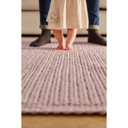 Origins Cable New Blush Rug 120 x 170cm - Pink - Origins Rugs - Wilko - thumbnail 6