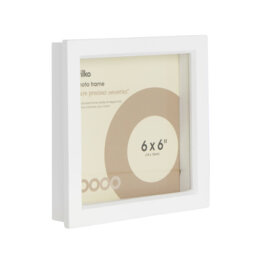 Wilko White Box Photo Frame 6 x 6 Inch - thumbnail 4