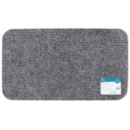 JVL Delta Grey Indoor Door Mat 40 x 70cm - JVL Homewares - Wilko - thumbnail 3