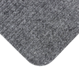 JVL Delta Grey Indoor Door Mat 40 x 70cm - JVL Homewares - Wilko - thumbnail 4