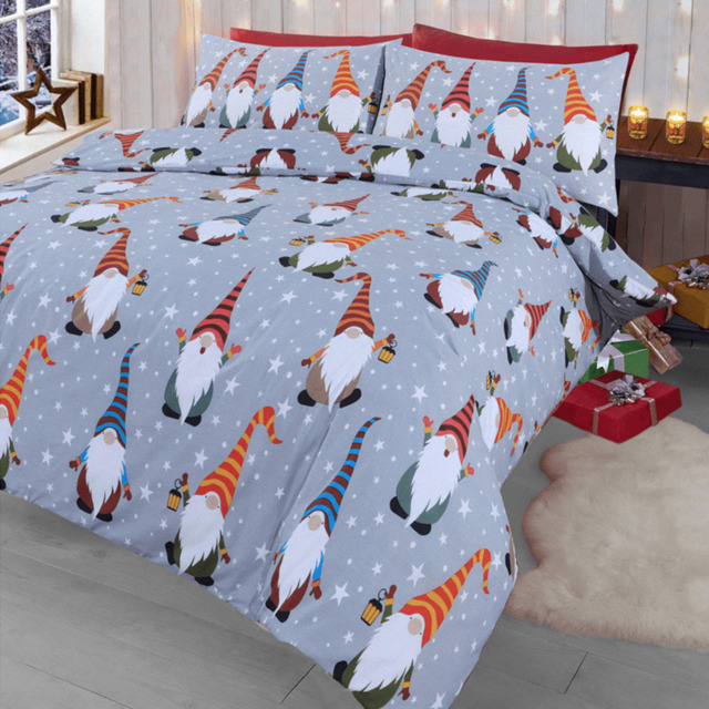 Velosso Double Singing Gonks Duvet Set - Multi - Wilko - image 1