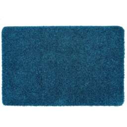 My Rug Teal Rug 80 x 120cm - Size: 80 x 120 x 2cm - Blue - Wilko - thumbnail 1