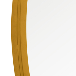 MirrorOutlet The Circulus Gold Flat Bottom Circular Outdoor Garden Wall Mirror 105 x 100cm - Size: 100 x 105 x 3cm - Wilko - thumbnail 6