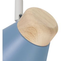 Happy Homewares Grey and Dusk and Duck Egg Blue Modern Scandinavian Style Spot Ceiling Light - Size: 16 x 23 x 23cm - Multi - Wilko - thumbnail 6