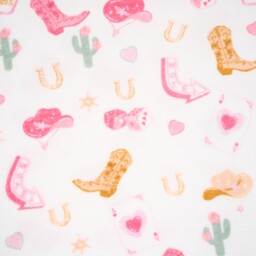 Wild West Printed Throw White - My - Wilko - thumbnail 4