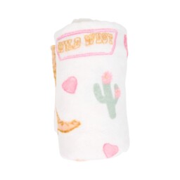 Wild West Printed Throw White - My - Wilko - thumbnail 3