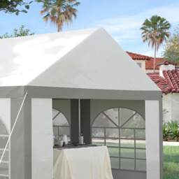 Outsunny 6x4m Gazebo Tent Grey - Size: 55 x 62.5 x 312cm - Wilko - thumbnail 4
