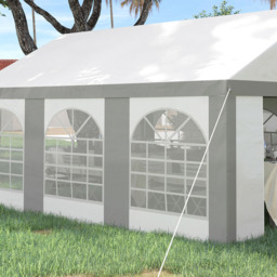 Outsunny 6x4m Gazebo Tent Grey - Size: 55 x 62.5 x 312cm - Wilko - thumbnail 5
