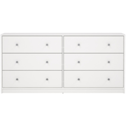 Furniture To Go May 6 Drawer White Chest of Drawers - Wilko - thumbnail 4