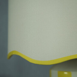 Bridie Stripe Table Lamp Yellow - Wilko - thumbnail 6