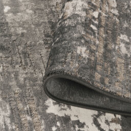 Mayfair Living Room Area Rug Metallic Sheen Contemporary Modern Abstract Design - Grey 200cm x 290cm - Size: 290 x 200 x 0.7cm - Desire Rugs - Wilko - thumbnail 4