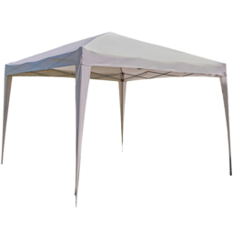 Home Source 3 x 3m Grey Easy Up Garden Outdoor Gazebo - Size: 260 x 295 x 295cm - Wilko - thumbnail 3