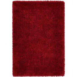 Origins Chicago Red Shaggy Rug 160 x 230cm - Origins Rugs - Wilko