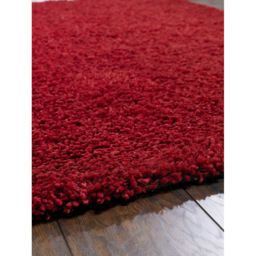Origins Chicago Red Shaggy Rug 160 x 230cm - Origins Rugs - Wilko - thumbnail 5