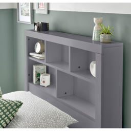 Bedmaster Oscar Grey Wooden Ottoman Bed - Size: Single - Wilko - thumbnail 4