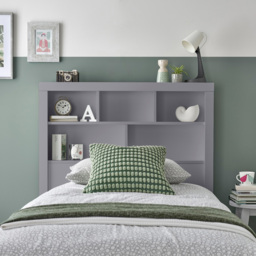 Bedmaster Oscar Grey Wooden Ottoman Bed - Size: Single - Wilko - thumbnail 3