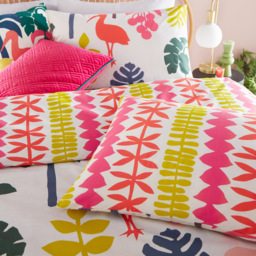 furn. Marula Double Multicolour Tropical Duvet Cover Set - Wilko - thumbnail 3