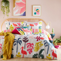 furn. Marula Double Multicolour Tropical Duvet Cover Set - Wilko - thumbnail 5