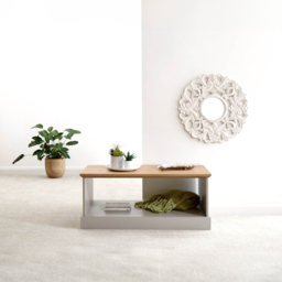 GFW Kendal Grey Coffee Table - Size: 47 x 100 x 43cm - Wilko - thumbnail 5