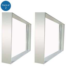 ENER-J 60W LED 2D Sky Picture Backlit Panel 1195 x 595mm 2 Pack - Size: 62.5 x 3 x 62.5cm - White - Wilko - thumbnail 1