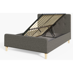 GFW Ashbourne King Size Dark Grey Side Lift Ottoman Bed - Wilko - thumbnail 6