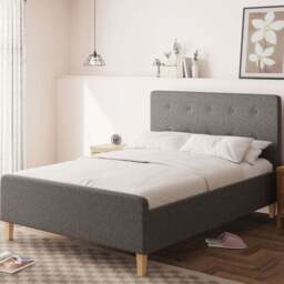 GFW Ashbourne King Size Dark Grey Side Lift Ottoman Bed - Wilko - thumbnail 1