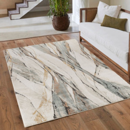 Desire Rugs Essence Rustic Abstract Rug 120 x 170cm - Size: 170 x 120 x 2cm - Brown - Wilko - thumbnail 6