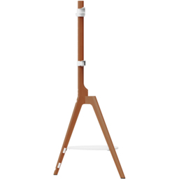 TTAP Tripod Single Shelf Light Wood Floor TV Stand - Size: 133.5 x 76.5 x 54cm - Brown - Wilko - thumbnail 5