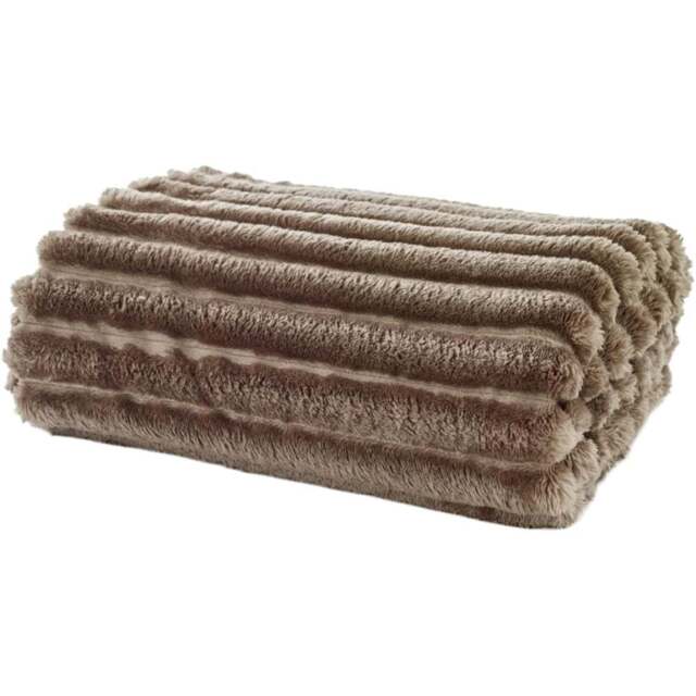 Deyongs Alnwick Putty Throw 140 x 180cm - Cream - Wilko