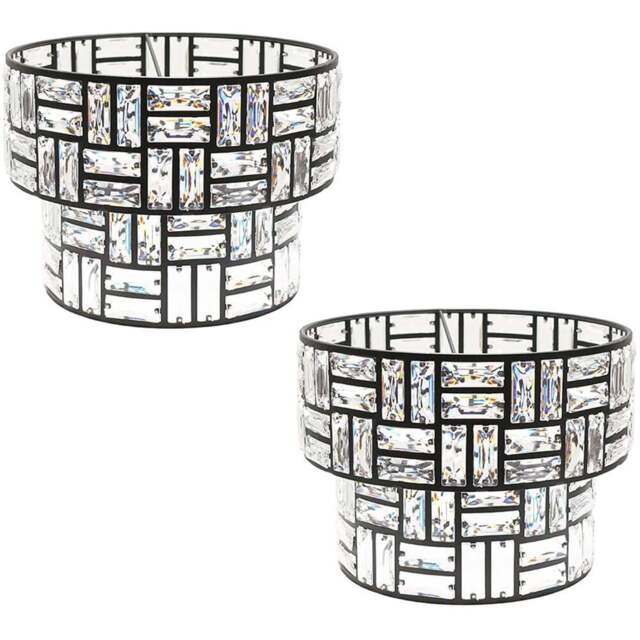 ValueLights Elise Black Easy Fit Shade 2 Pack - Wilko - image 1