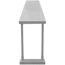 Monster Shop Kukoo Single Tier Steel Over Shelf 150cm - Size: 45 x 150 x 30cm - Silver - Wilko - thumbnail 5