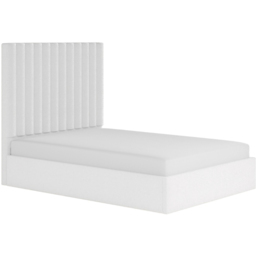 Flair Everley King Size Cream Boucle Ottoman Bed - Wilko - thumbnail 4