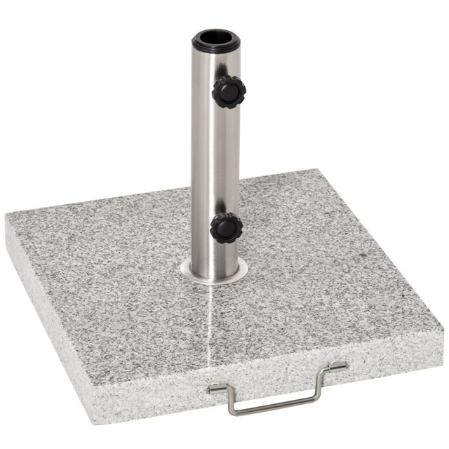 Outsunny 25kg Garden Umbrella Base - Size: 36 x 42 x 42cm - Black - Wilko - image 1