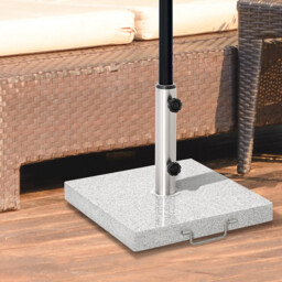 Outsunny 25kg Garden Umbrella Base - Size: 36 x 42 x 42cm - Black - Wilko - thumbnail 3