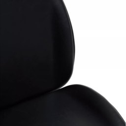 Premier Housewares Clinton Black Swivel Office Chair - Size: 49 x 64 x 93cm - Interiors by Premier - Wilko - thumbnail 7