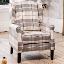 Artemis Home Stanfield Cream Manual Recliner Armchair - Size: Single - Wilko