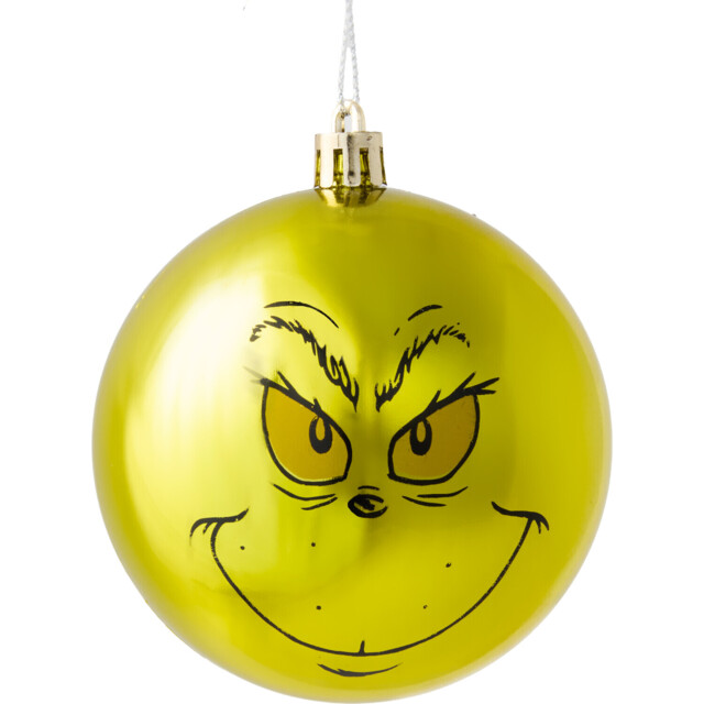 Set of 6 Grinch Baubles Green - The Grinch - Wilko - image 1