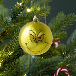 Set of 6 Grinch Baubles Green - The Grinch - Wilko - thumbnail 3