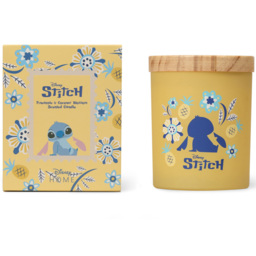 Disney Stitch Pineapple and Coconut Blossom Scented Candle 195g - Size: 12.4 x 8.7 x 9.2cm - Yellow - Wilko - thumbnail 5