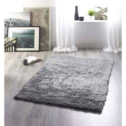 Origins Silver Glamour and Shimmer Rug 80 x 150cm - Origins Rugs - Wilko - thumbnail 3